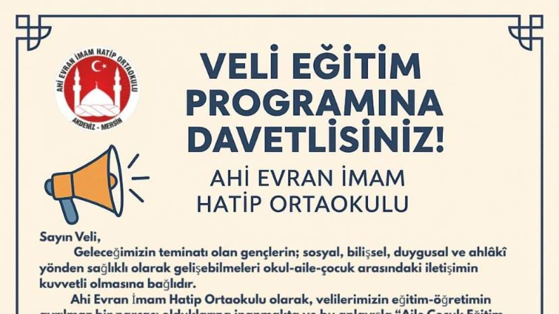 Veli Eğitim Programi
